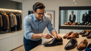 خرید کفش چرم طبیعی مردانه