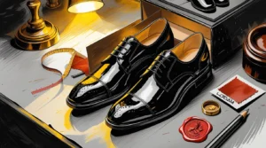 کفش ورنی مردانه