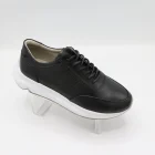 کفش روزمره زنانه مدل بنلی بندی زیره سفید - Image 4