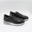 کفش روزمره زنانه مدل شوکا شبرو زیره سفید مشکی - Image 2